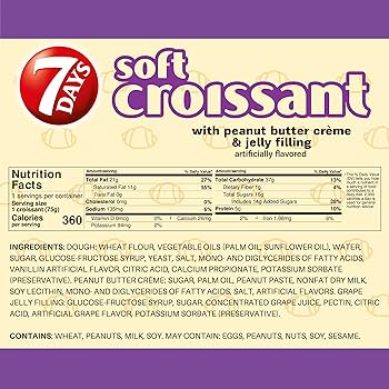7DAYS SOFT CROISSANT WITH PEANUT BUTTER & JELLY (6 PACK) - Image 4