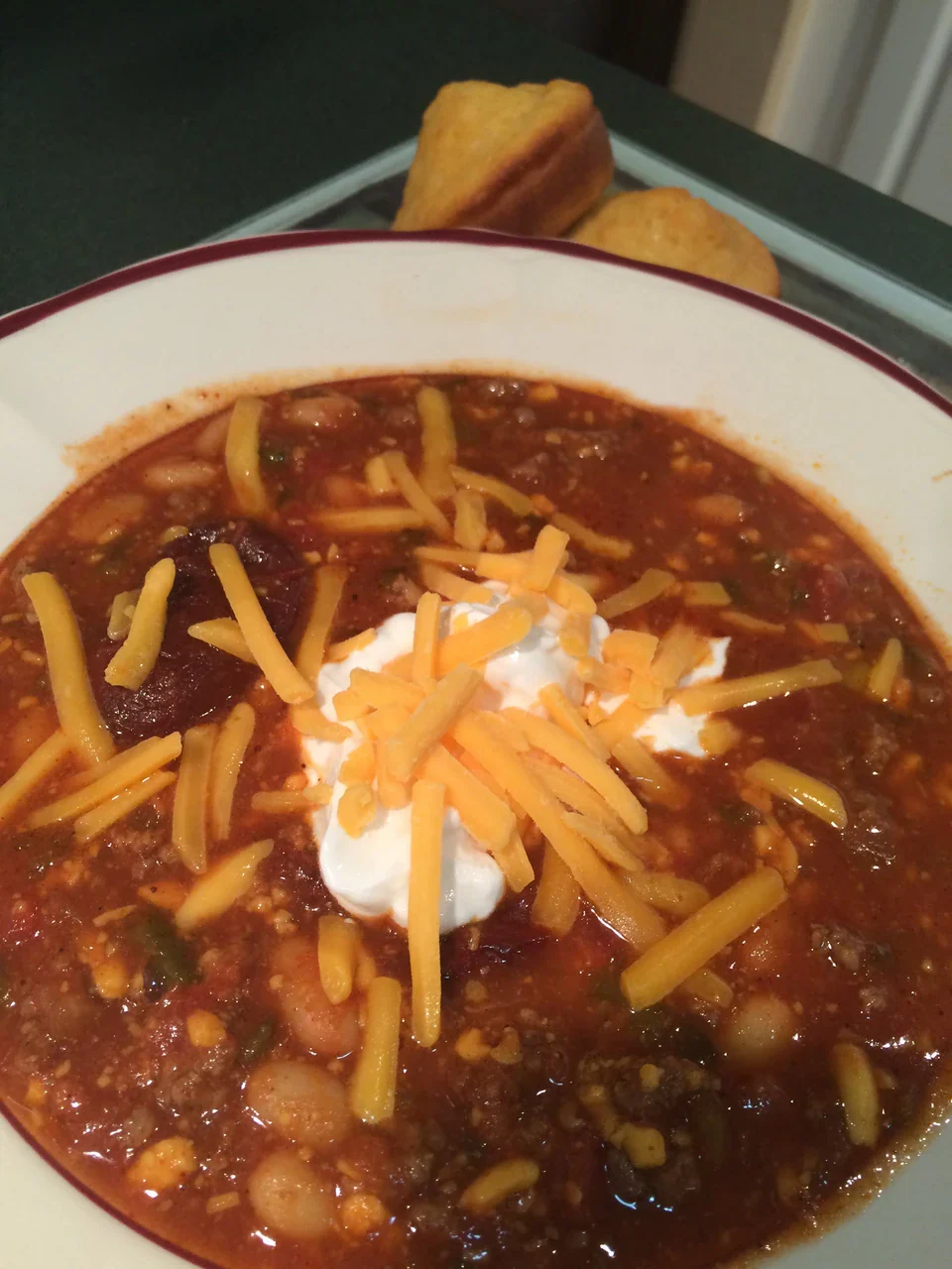AUNT DOT'S CHILI WITH BEANS - Image 3