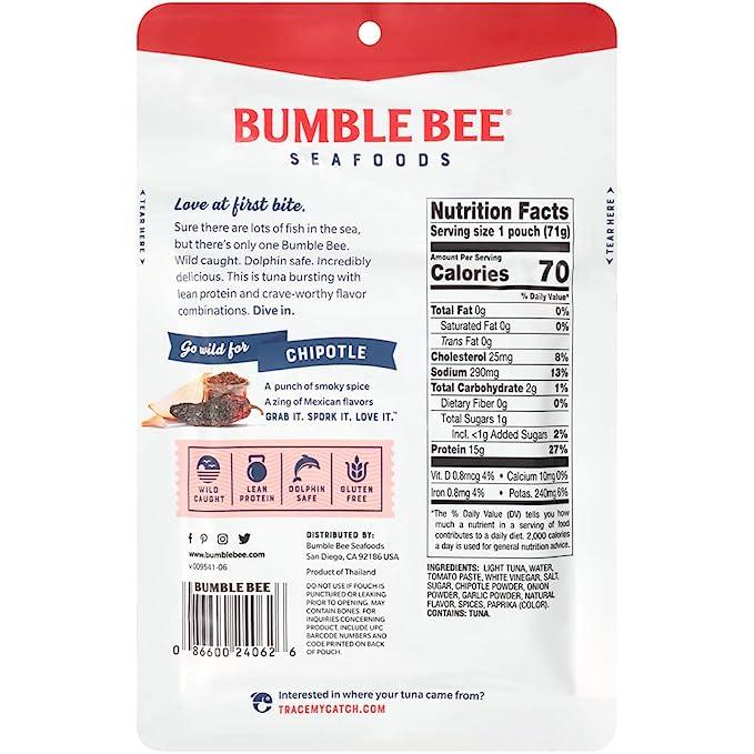 BUMBLE BEE TUNA - CHIPOTLE (12 PACK) - Image 3