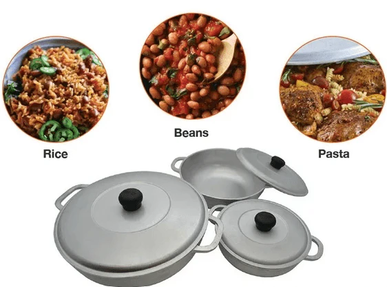 COOKING POTS 3 PC SET - Image 4