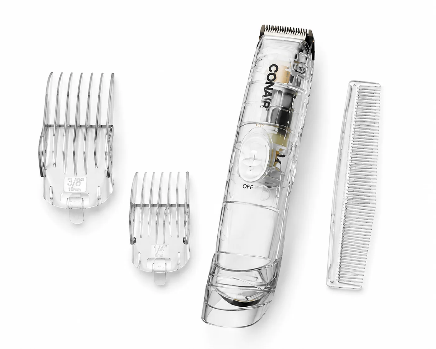 CONAIR CLEAR BEARD TRIMMER - Image 4