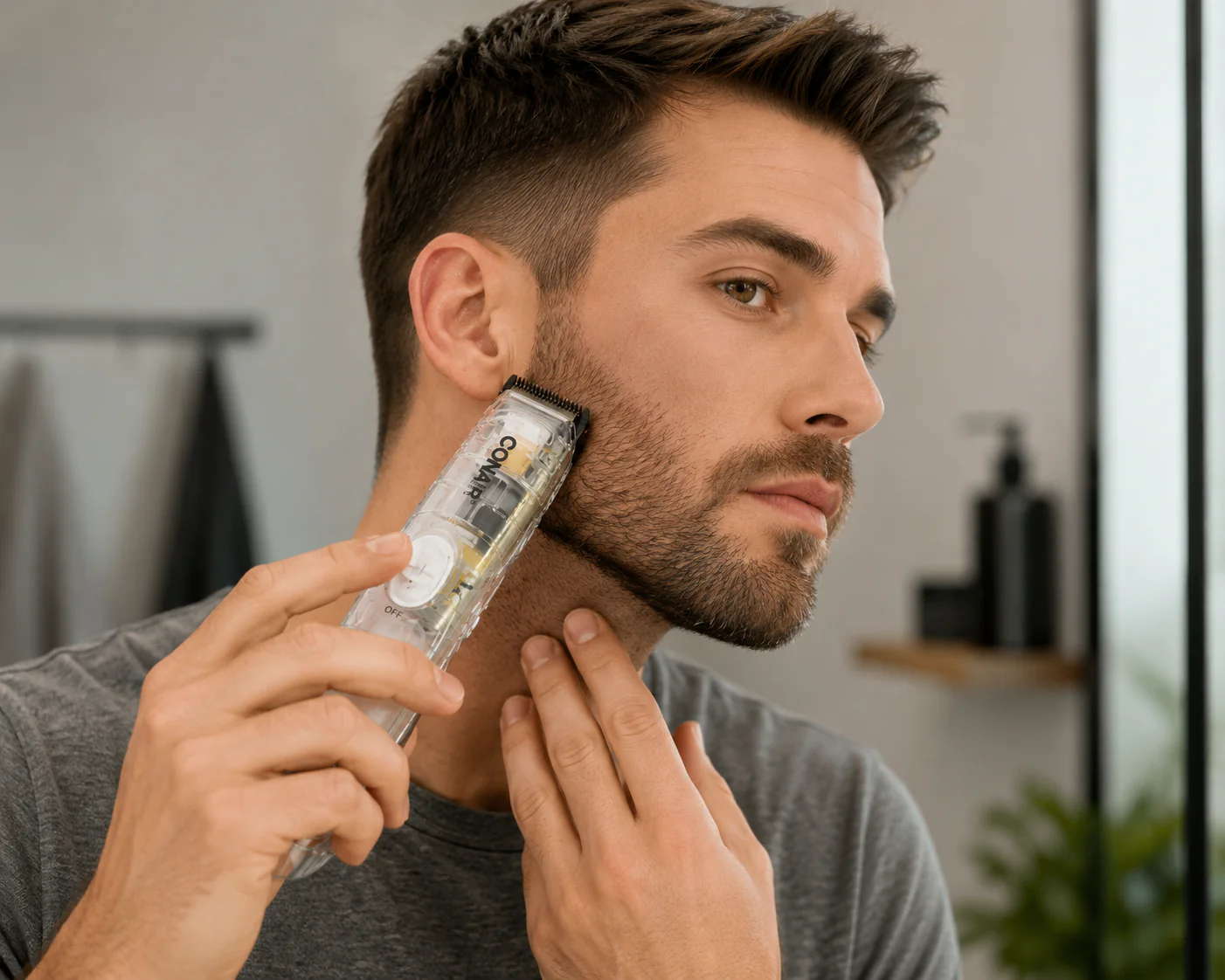 CONAIR CLEAR BEARD TRIMMER - Image 5