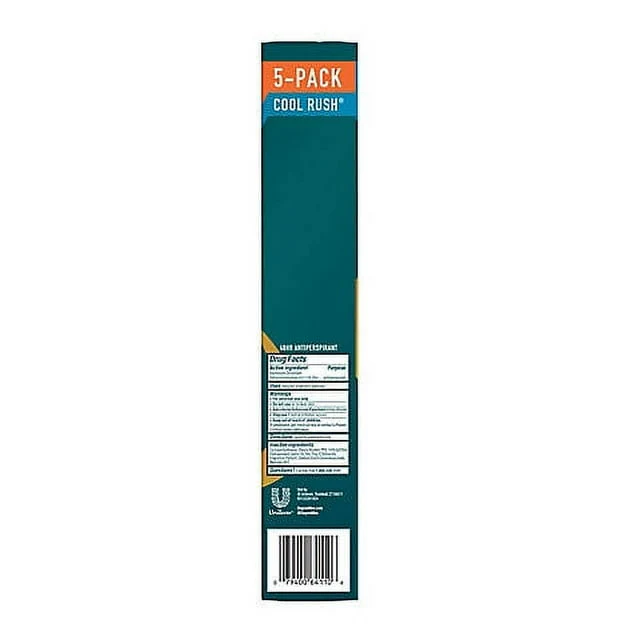 DEGREE MEN'S COOL RUSH 5 PACK - Image 2