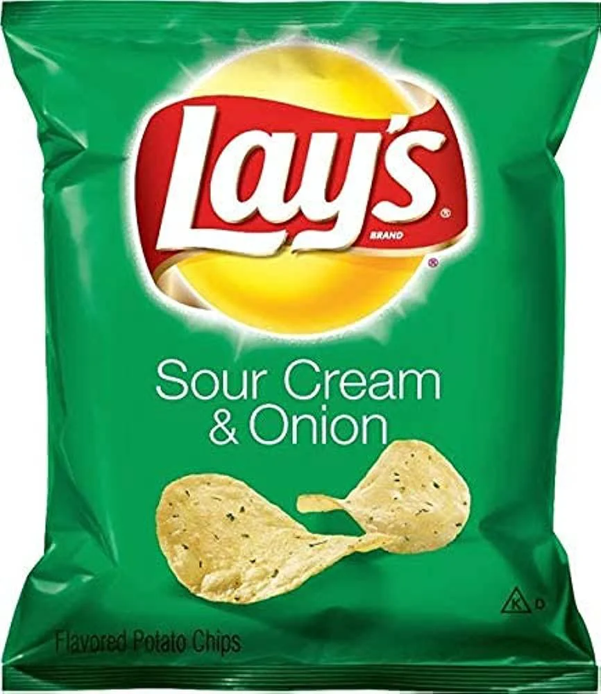 LAY'S SOUR CREAM & ONION (50 BAGS) - Image 3