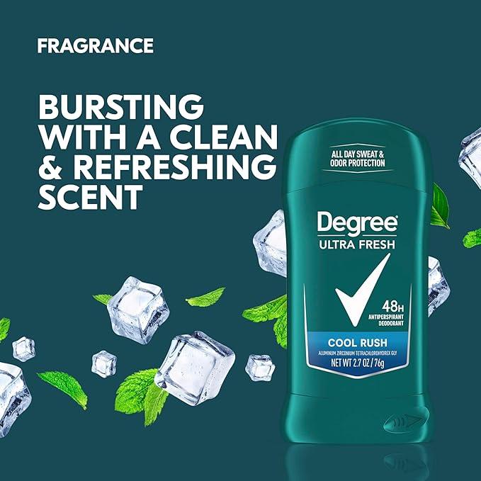 DEGREE DEODORANT DRY PROTECTION, COOL RUSH, 2.7 OZ - Image 4
