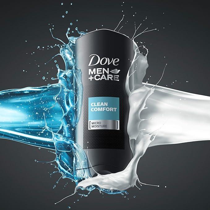 DOVE MEN+CARE BODY WASH AND FACE WASH CLEAN COMFORT 13.5 OZ - Image 4
