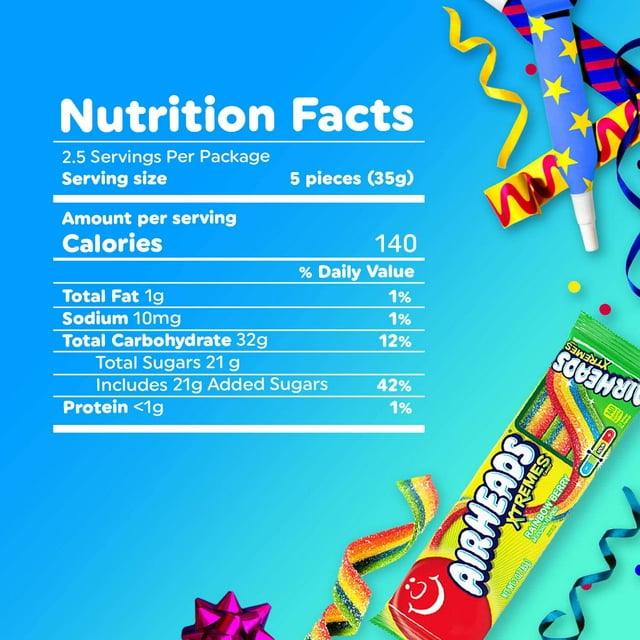 AIR HEADS XTREMES SWEETLY SOUR BELTS - Image 4
