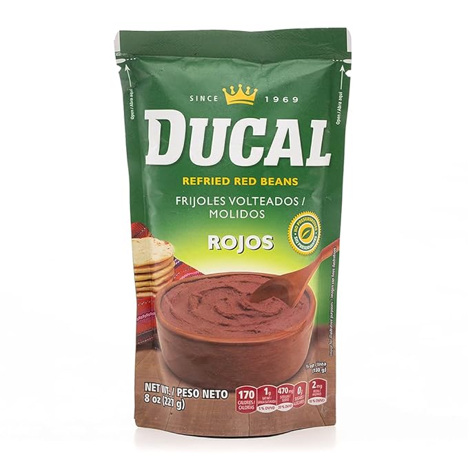 DUCAL REFRIED RED BEANS (8oz)