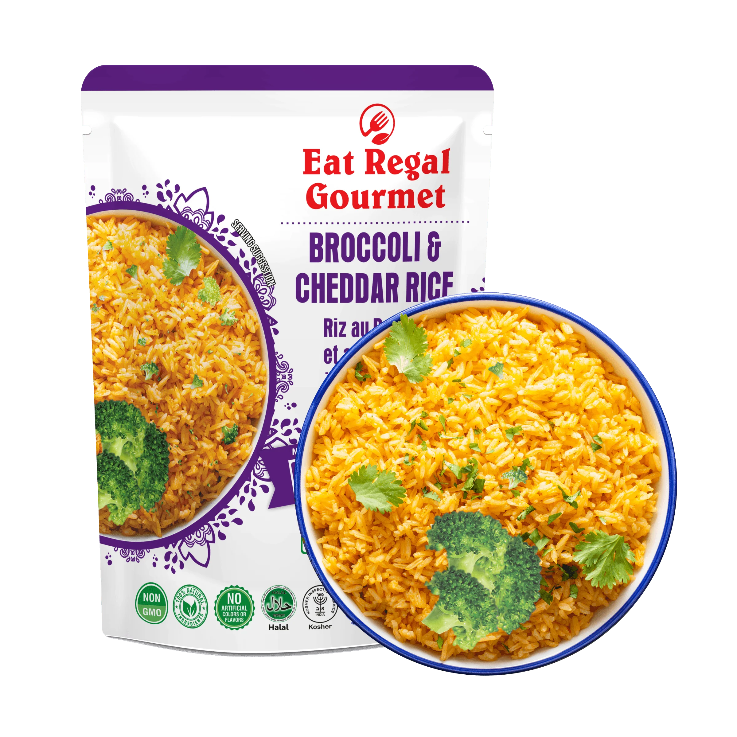 EAT REGAL GOURMET - BROCCOLI & CHEDDAR RICE