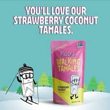 FILLO'S WALKING TAMALES STRAWBERRY COCONUT - Image 3