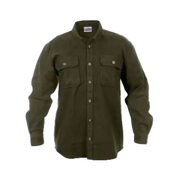 HEAVY WEIGHT SOLID FLANNEL SHIRT