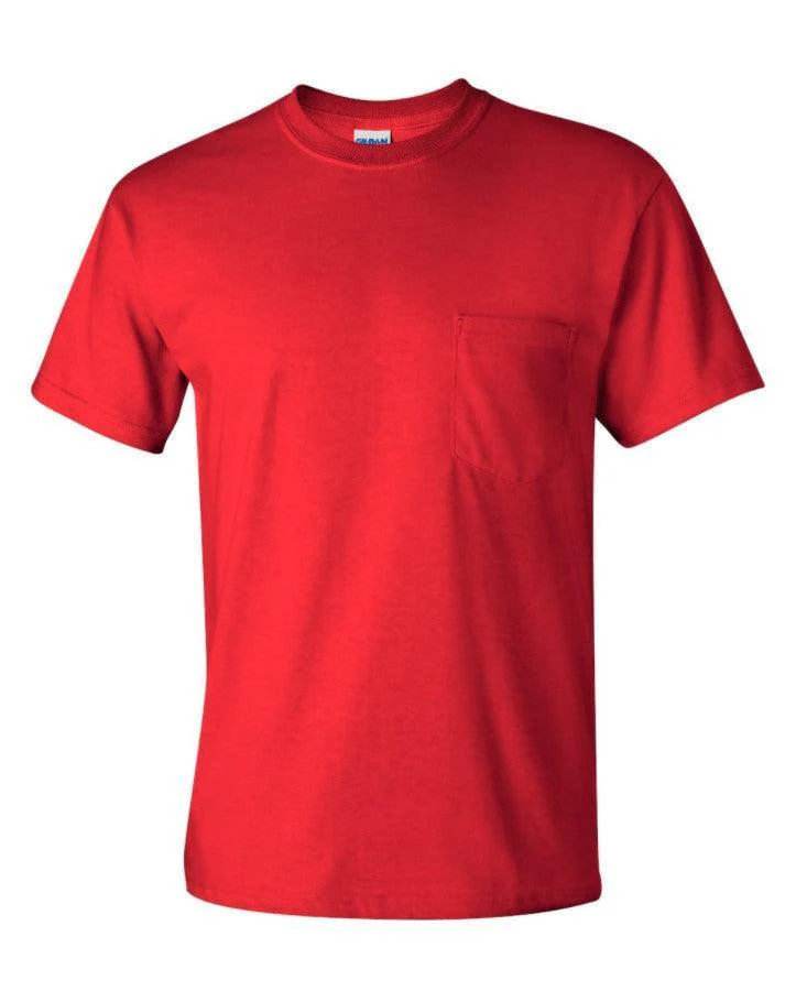 JERZEES POCKET T SHIRT - Image 3