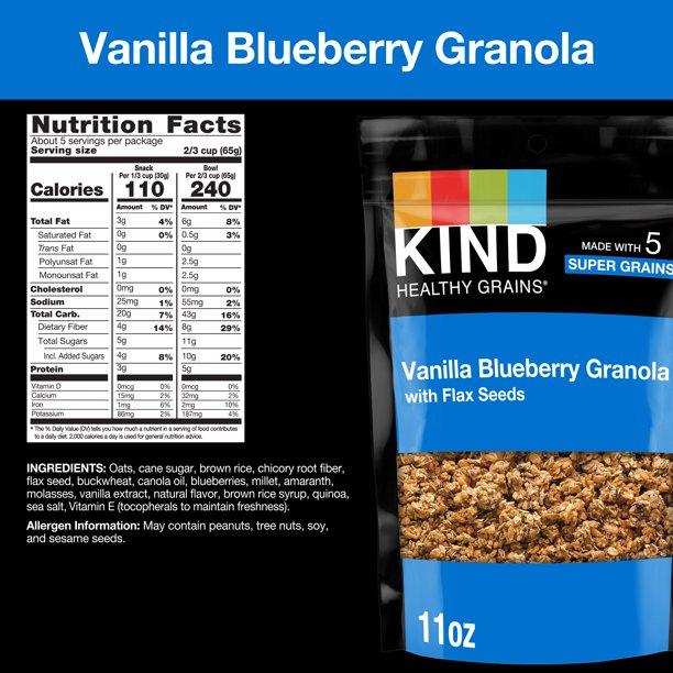 KIND - VANILLA BLUEBERRY CLUSTERS - Image 3
