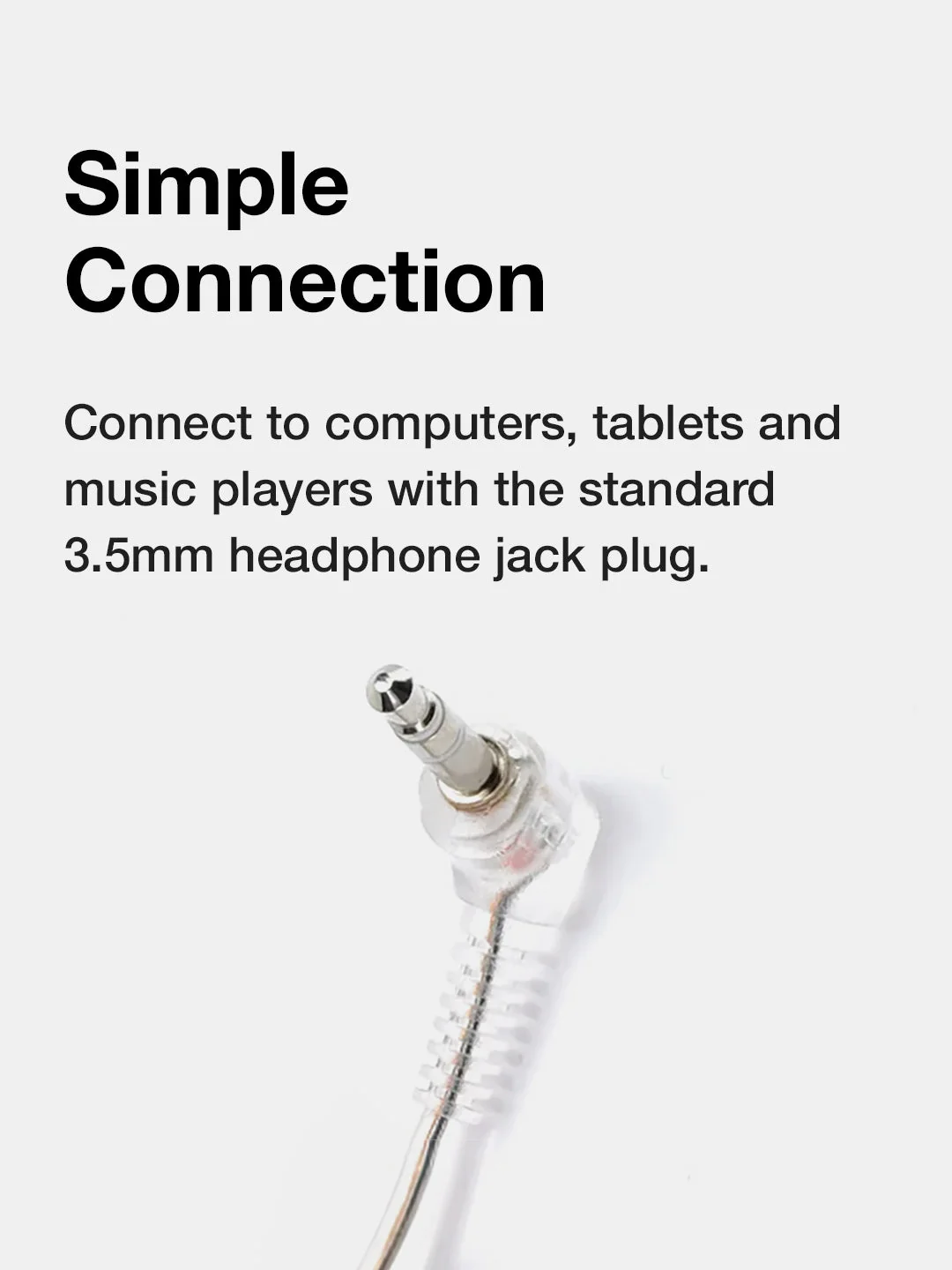 KOSS CL-5i CLEAR STEREO HEADPHONES W MIC - Image 4