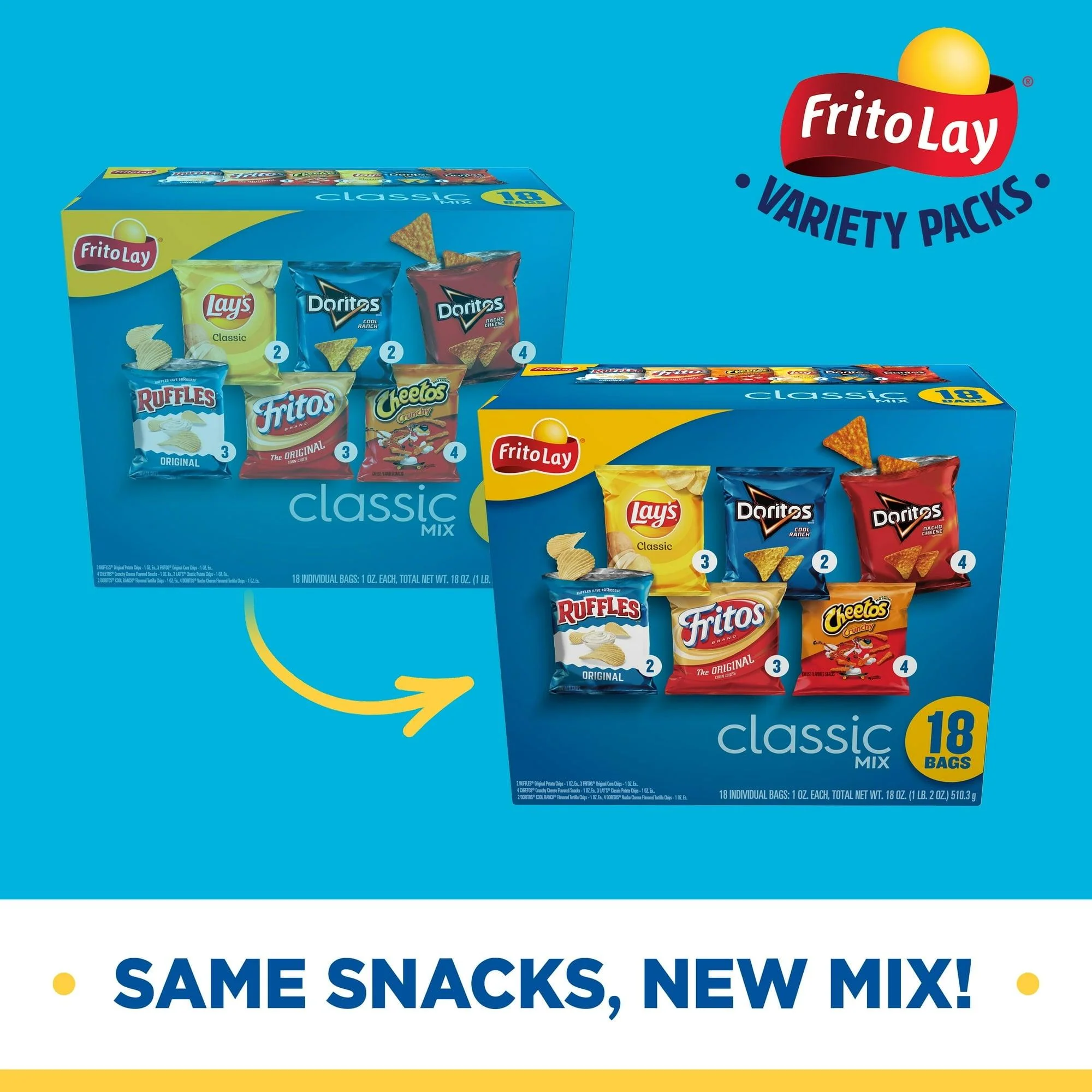 FRITO LAY CLASSIC MIX (18 BAGS) - Image 2