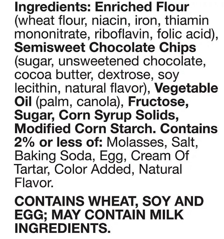 PILLSBURY SOFT BAKED MINI CHOCOLATE CHIP COOKIES - Image 4