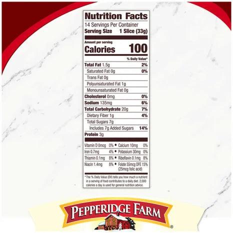 PEPPERIDGE FARM CINNAMON SWIRL BREAD - 2 LOAF - Image 4