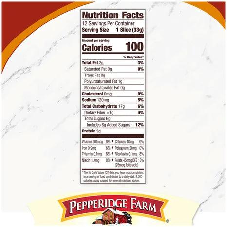 PEPPERIDGE FARM FRENCH TOAST BREAD - 2 LOAF - Image 4