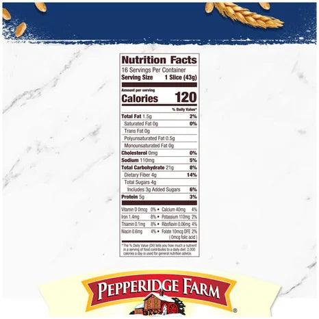PEPPERIDGE FARM WHOLE WHEAT BREAD - Image 4