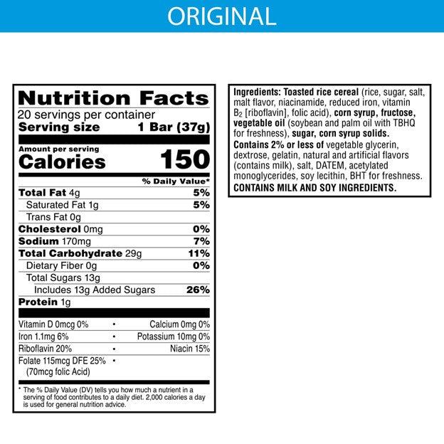 RICE KRISPIES TREATS ORIGINAL (SINGLE PIECE) - Image 5