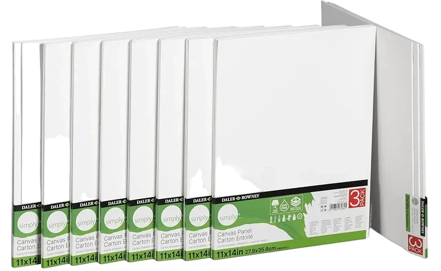 SIMPLY CANVAS PANEL (3 PACK) - Image 2