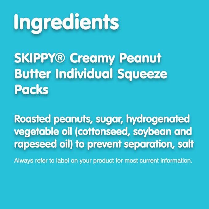 SKIPPY® CREAMY PEANUT BUTTER INDIVIDUAL SQUEEZE PACKS (8 PACK) - Image 4