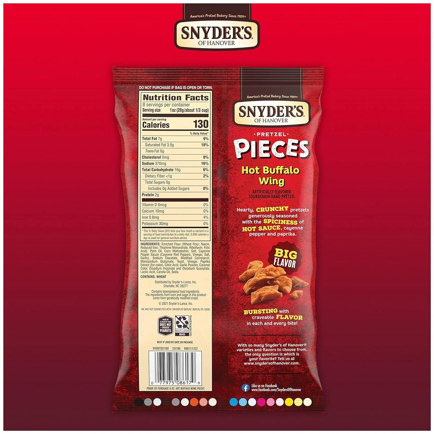SNYDER HOT BUFFALO PRETZLE PIECES - Image 5
