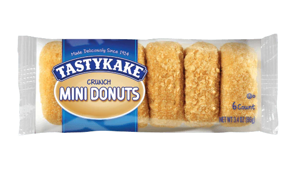 TASTYKAKE CRUNCH MINI DOUGHNUT