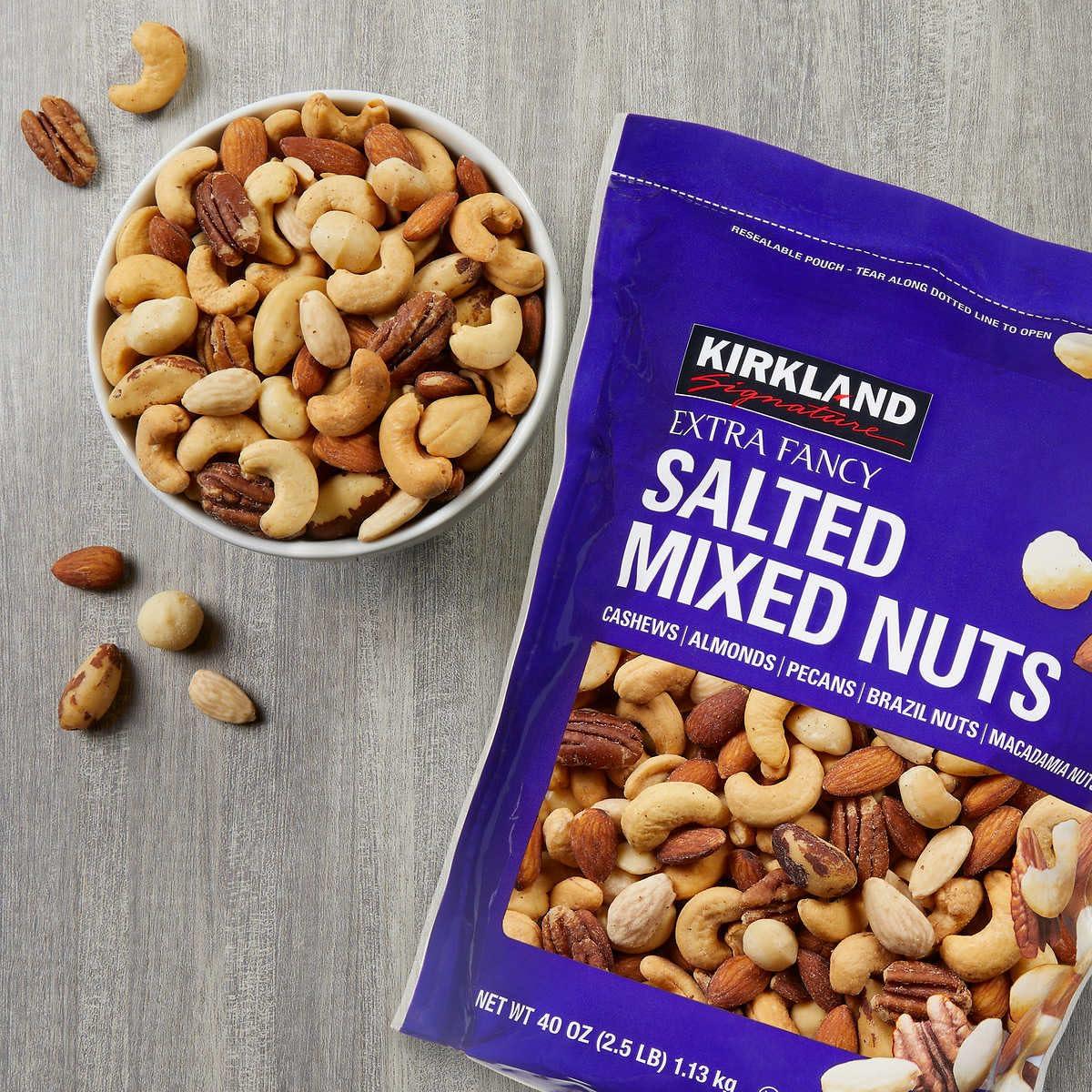 KIRKLAND SALTED MIXED NUTS - Image 2